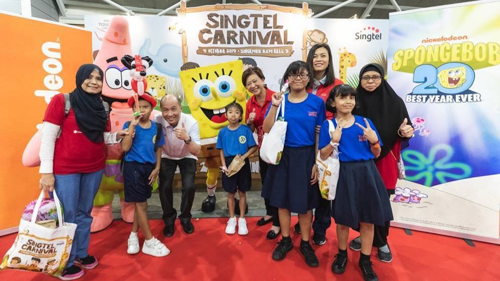 Singtel gives back to society with annual carnival for special needs students