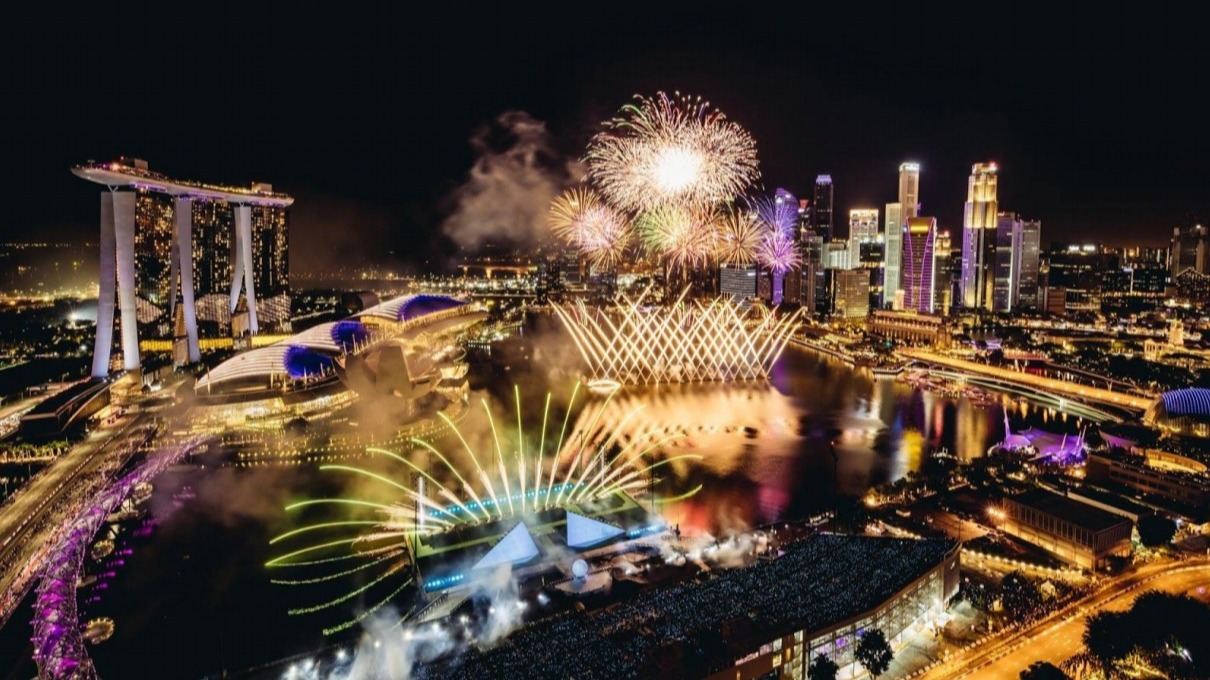 Ring in the new year at Marina Bay with the largest drone performance in  Singapore