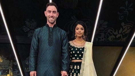 Aussie cricketer Glenn Maxwell rocks a sherwani for engagement to Indian-origin partner Vini Raman