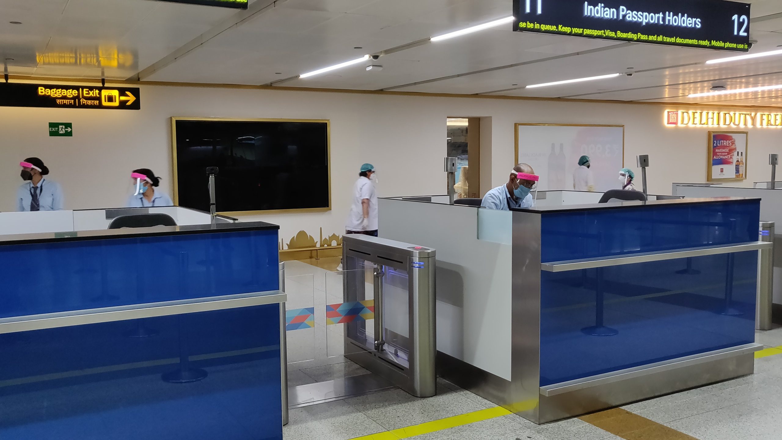 In Pics: Returning on the repatriation flight from Newark to New Delhi