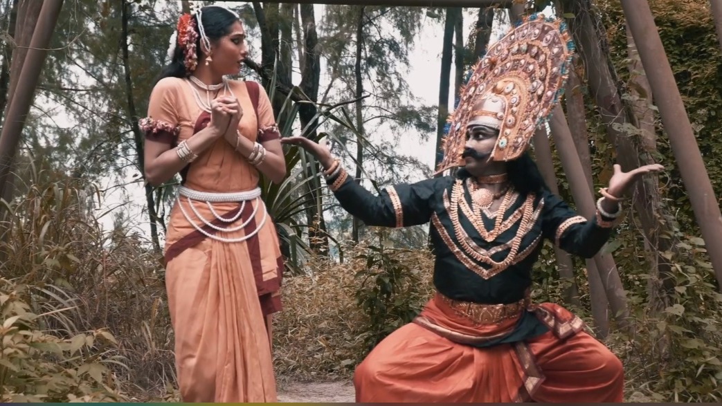 Maricha the golden deer and Ravana’s abduction of Sita presented by Omkar Arts at Indian Heritage Centre’s CultureFest 2020