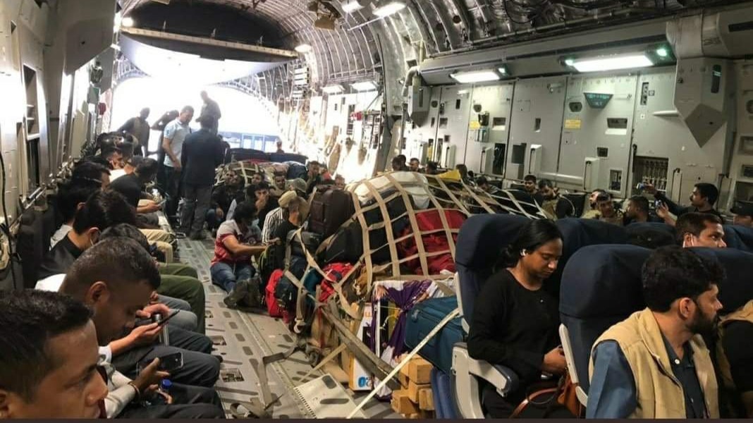 IAF plane carrying 150 people from Afghanistan to land in Hindon Air Force Station