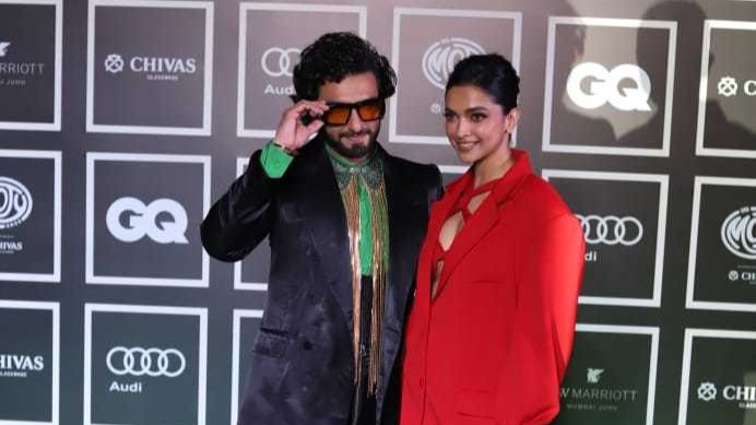 Ranveer, Deepika create stylish stir at GQ awards