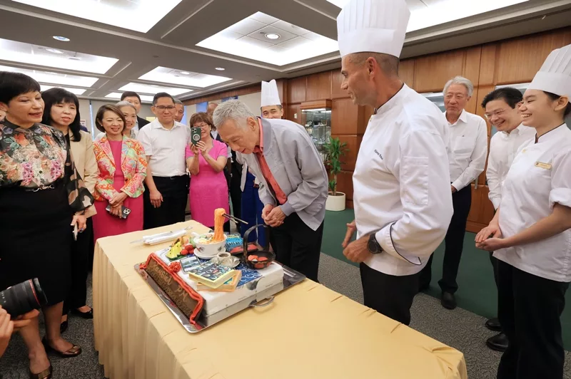 Farewell party for Lee Hsien Loong