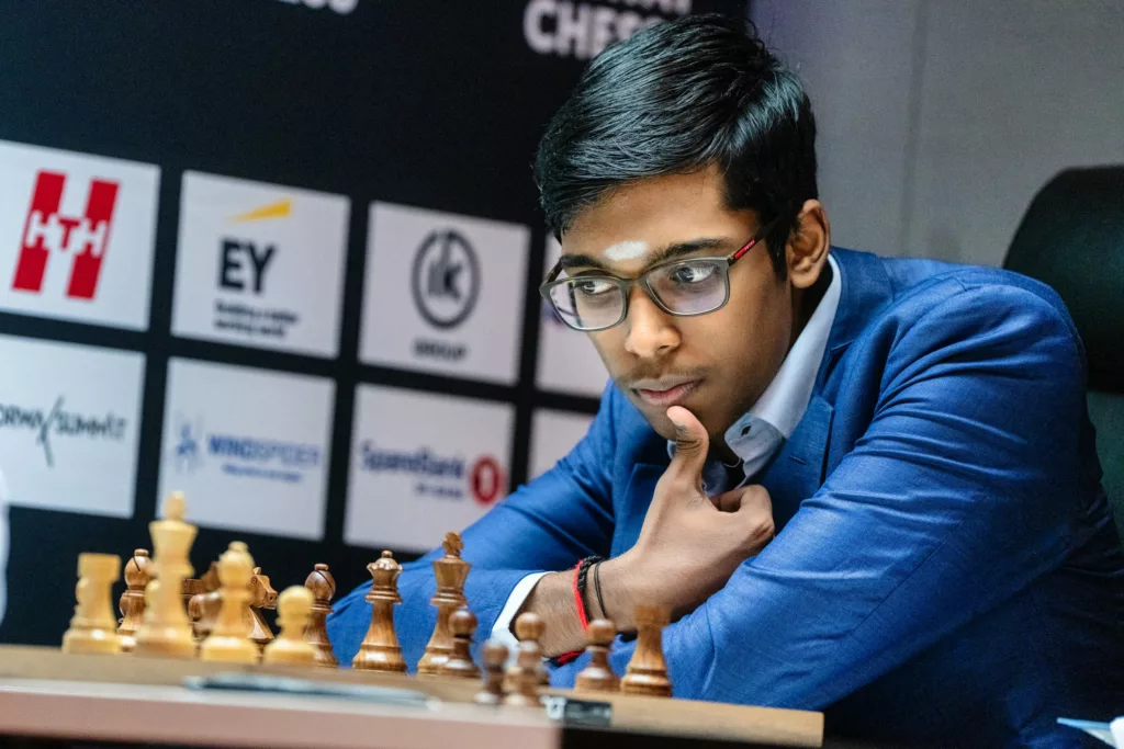 Indian GM Praggnanandhaa Rameshbabu
