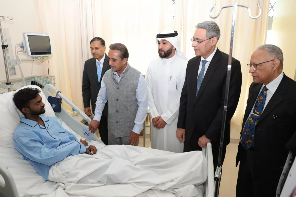 Indian Minister of State for External Affairs Kirti Vardhan Singh in Kuwait