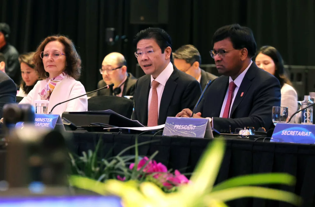 Singapore Prime Minister Lawrence Wong at the FATF plenary