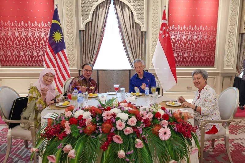 SM Lee with Malaysian PM