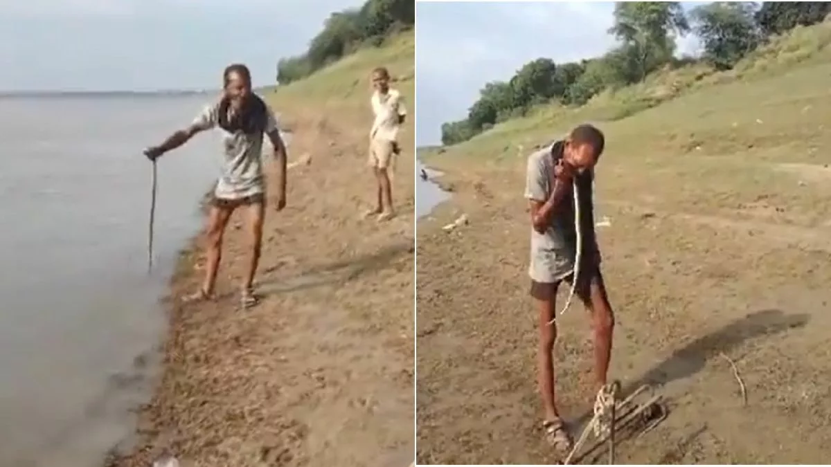 WATCH: Indian dacoit Ganga Prasad eats live snake after coming out of jail; video goes viral