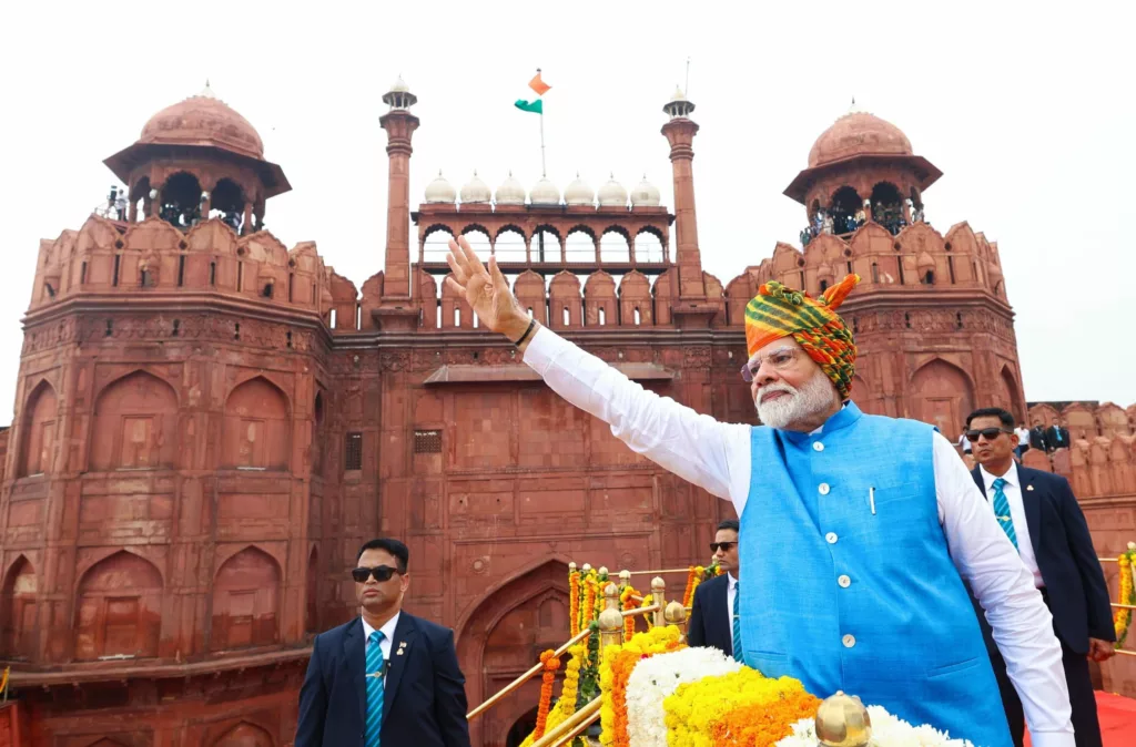 Narendra Modi at Red Fort