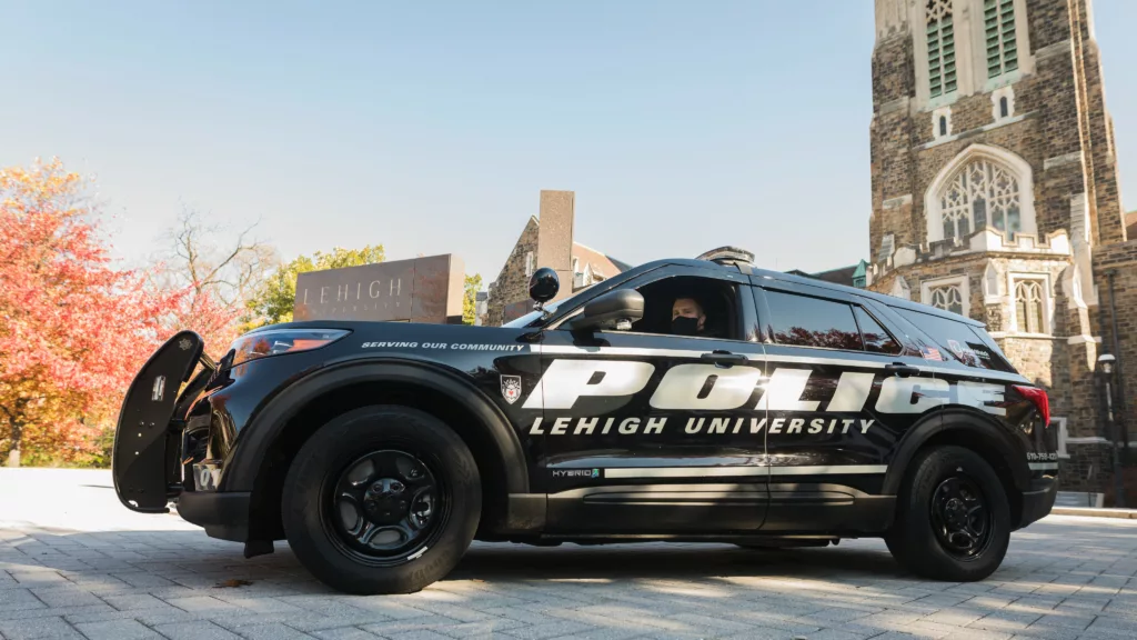 Lehigh University PD patrol car