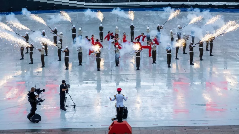 Performance at the Singapore National Day Parade 2024