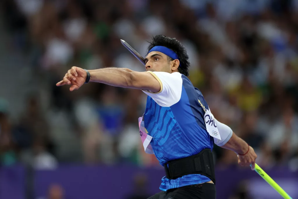 Neeraj Chopra wins silver in javelin throw at Paris Olympics 2024