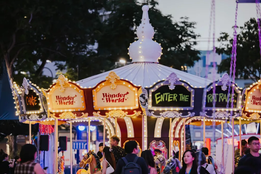 Wonder World – The Machine of Nostalgia at Singapore Night Festival 2024