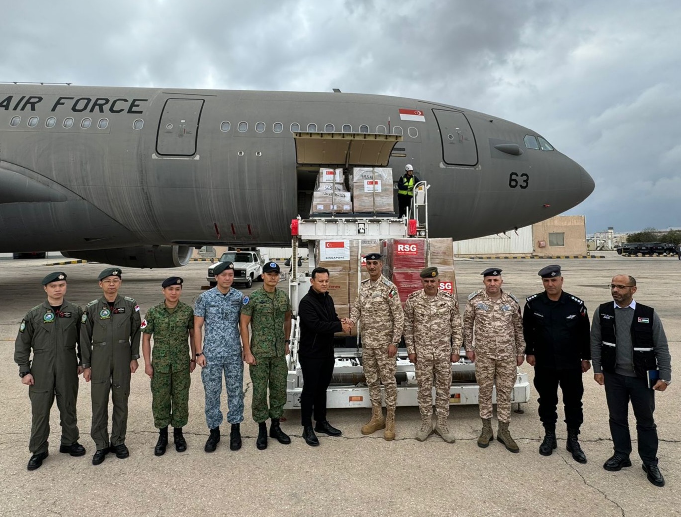Singapore delivers seventh tranche of humanitarian aid to Gaza