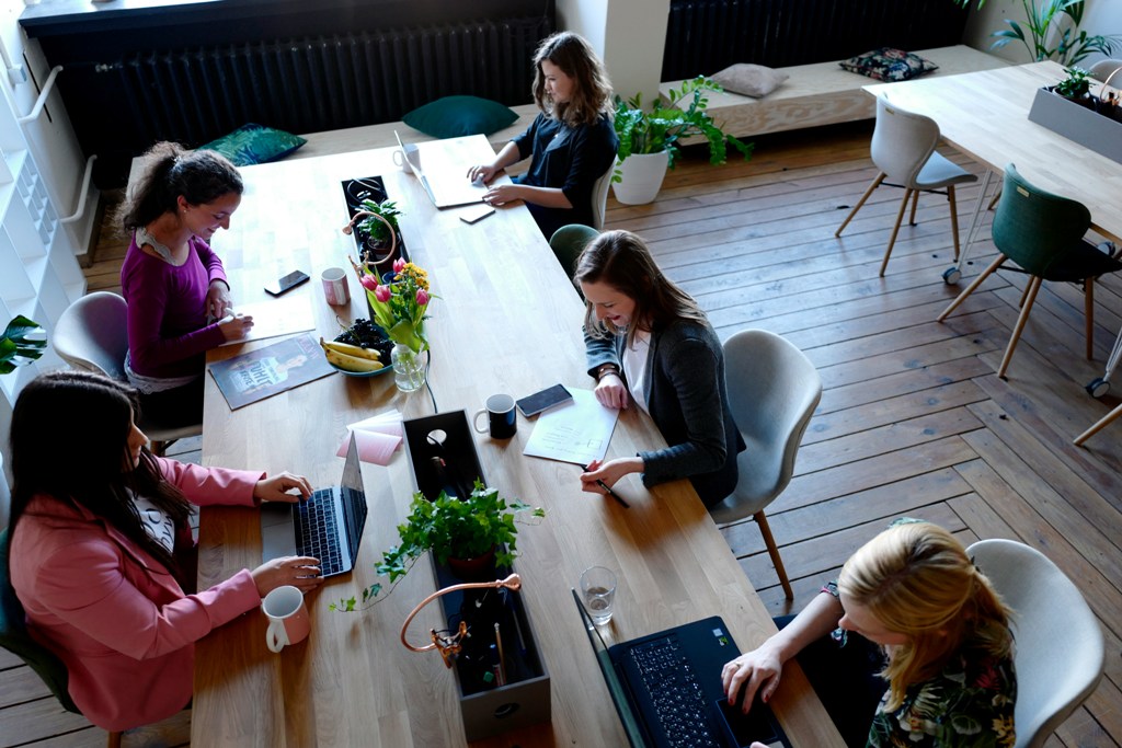 Women co-workers