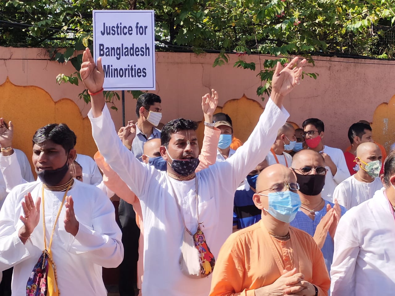 Fear gripped members of the Hindu community in Bangladesh's Rangpur area after several of their homes were vandalised