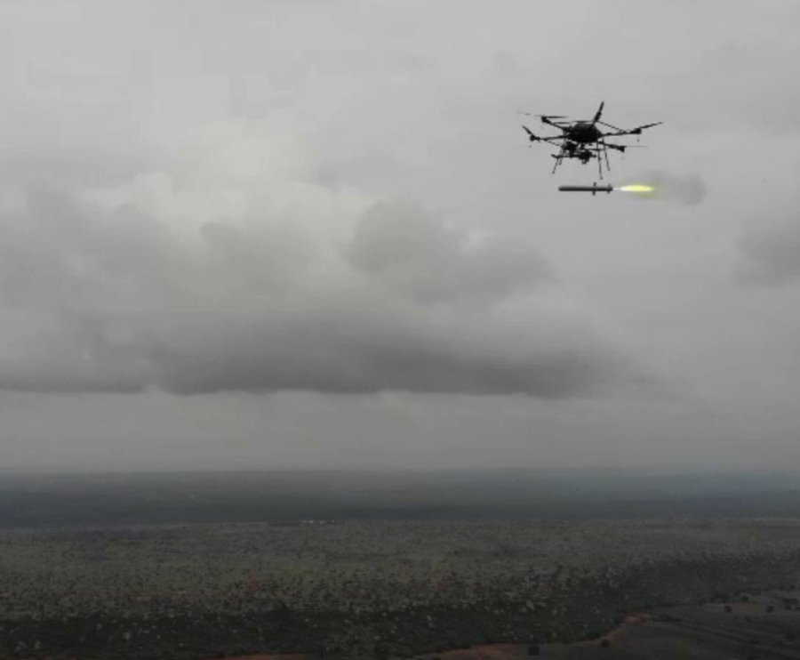 DRDO has successfully carried out flight-trials of Unmanned Aerial Vehicle Launched Precision Guided Missile (ULPGM)-V3