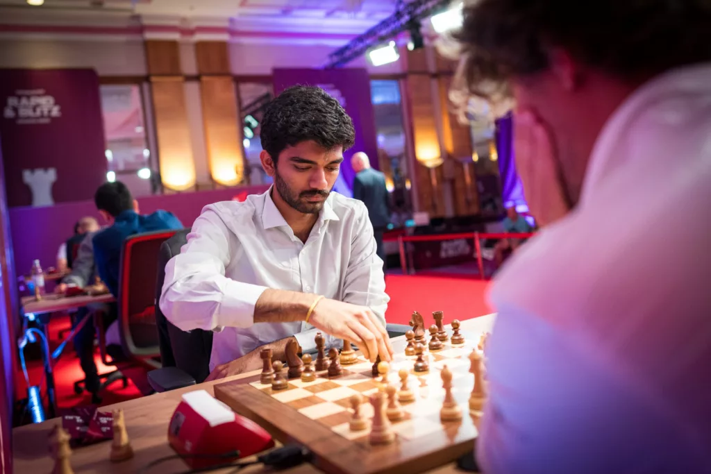 Gukesh Magnus Carlsen