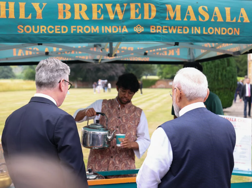 Akhil Patel, Narendra Modi, Keir Starmer