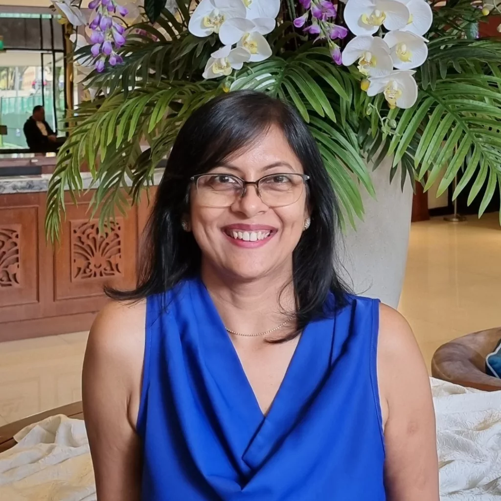 Sonali Sinha, second woman president of Rotary Club of Singapore