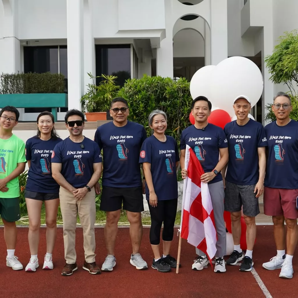 Alvin Tan at Walk for Hope 2025
