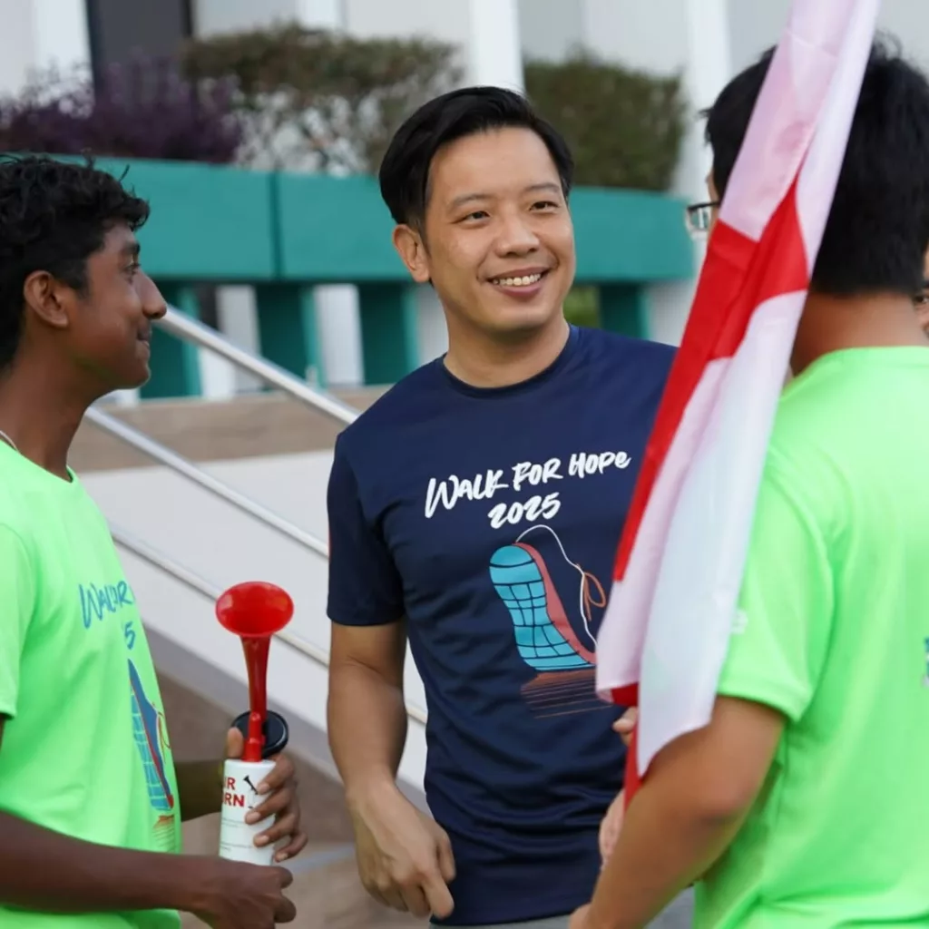 Alvin Tan at Walk for Hope 2025