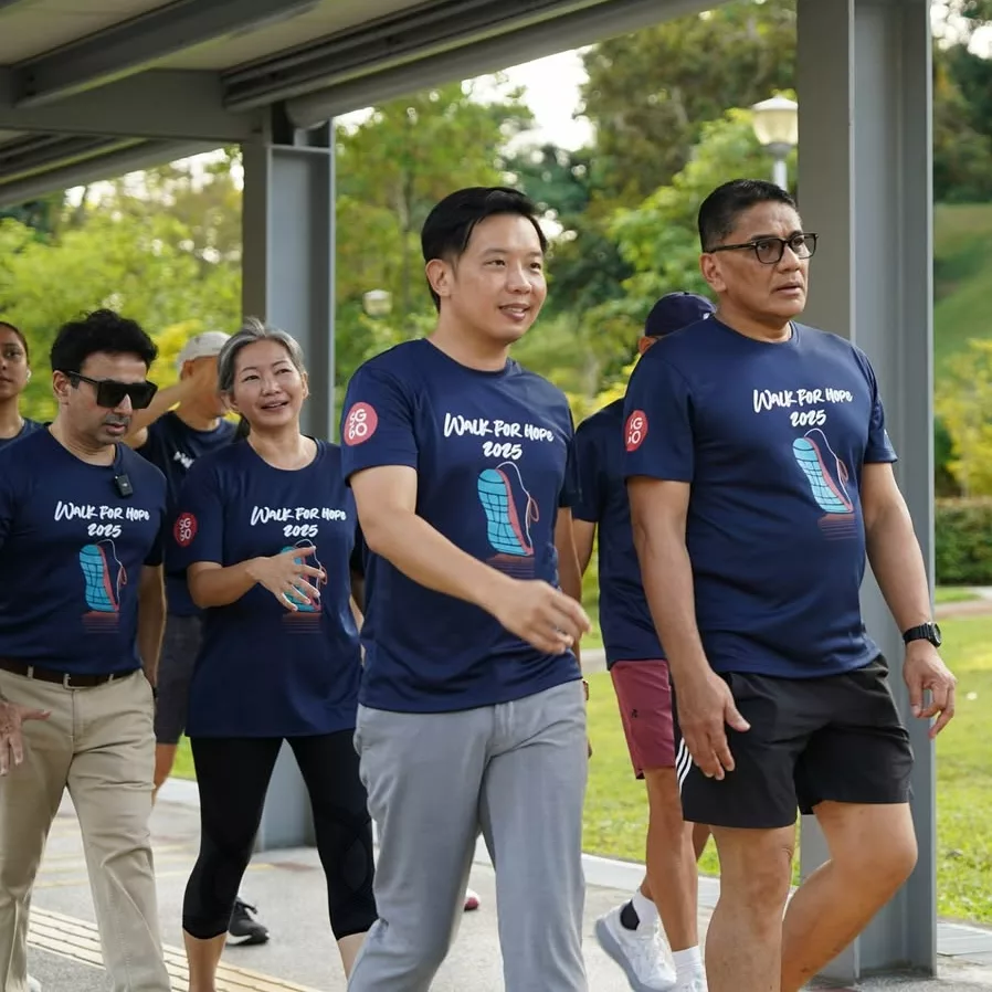 Alvin Tan at Walk for Hope 2025