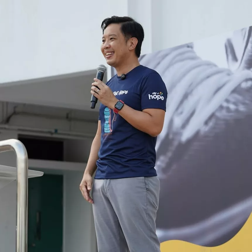 Alvin Tan at Walk for Hope 2025