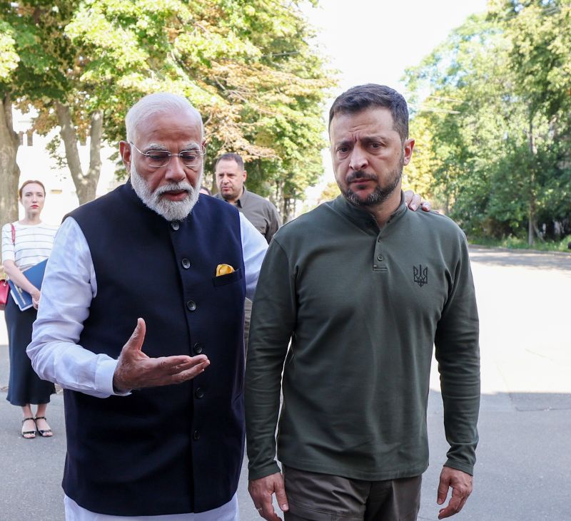 Volodymyr Zelenskyy, Narendra Modi, India,Ukraine, Ukraine Independence Day, Ukraine-India Relationship