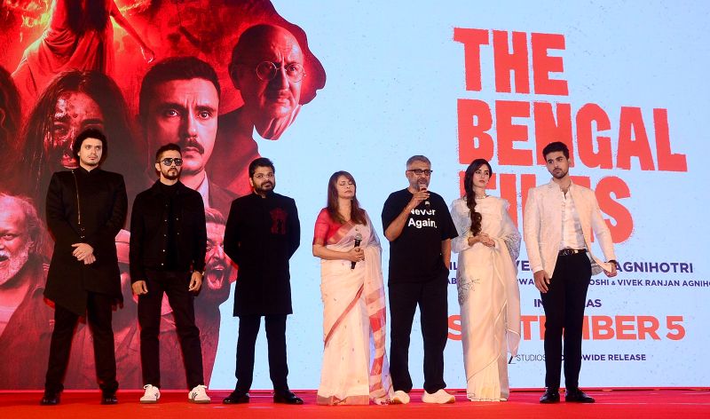 Massive chaos broke out at a five-star hotel in Kolkata when the trailer launch of Vivek Agnihotri's upcoming film The Bengal Files was abruptly stopped.