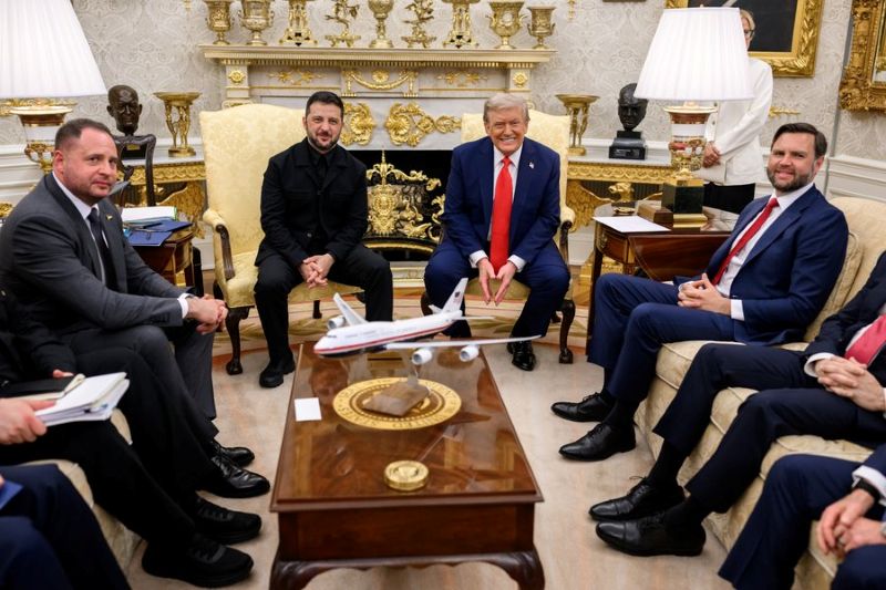 Trump said he has started arranging for a meeting between Russian President Vladimir Putin and his Ukrainian counterpart in a bid to end the ongoing war.