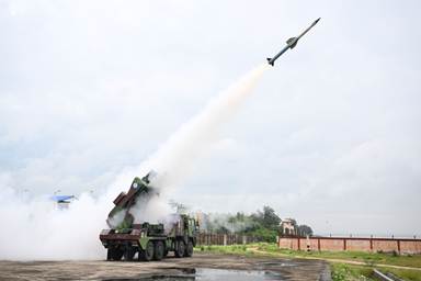DRDO successfully conducted the maiden flight-tests of Integrated Air Defence Weapon System (IADWS) off the coast of Odisha on Saturday
