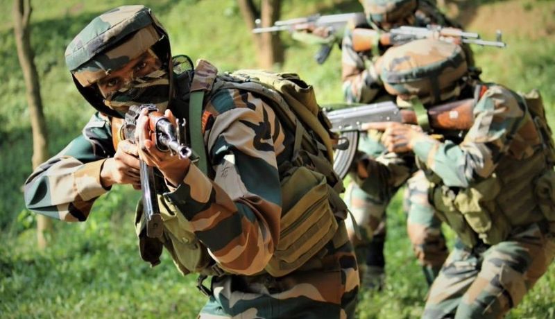 At least one terrorist was killed during an ongoing encounter with Indian security forces in Jammu and Kashmir's Kulgam