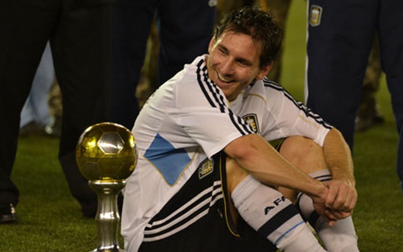 Lionel Messi played an exhibition match in Kolkata in 2011. Photo: Avishek Mitra/IBNS