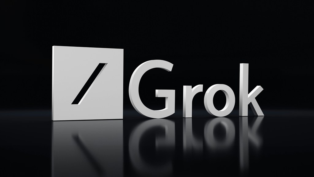 Grok 3d logo
