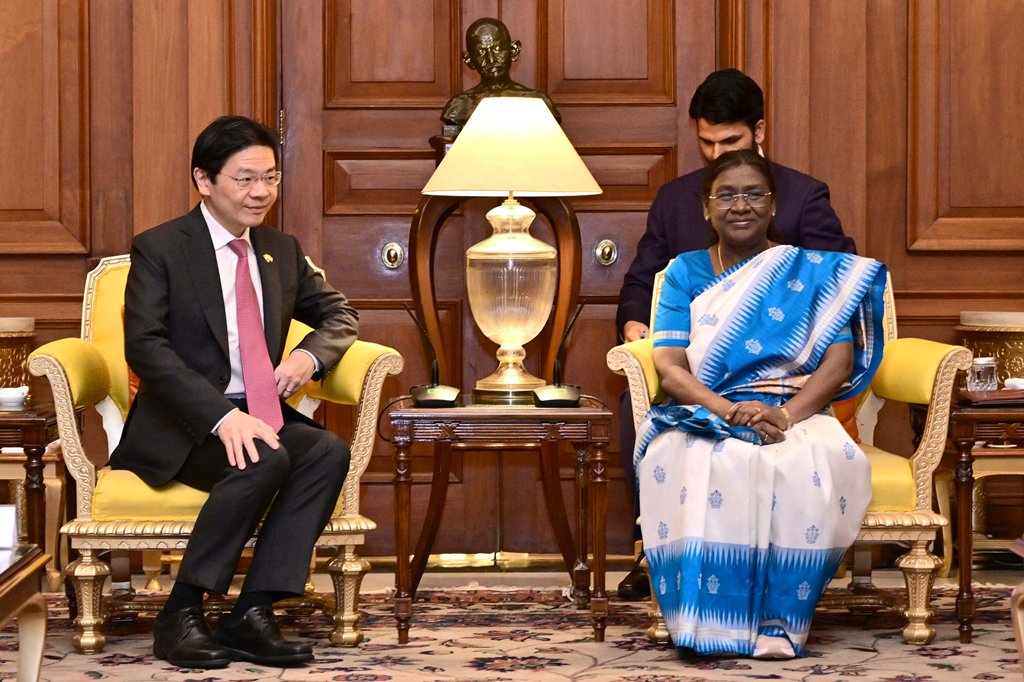President Murmu calls Singapore key partner in India’s Act East Policy