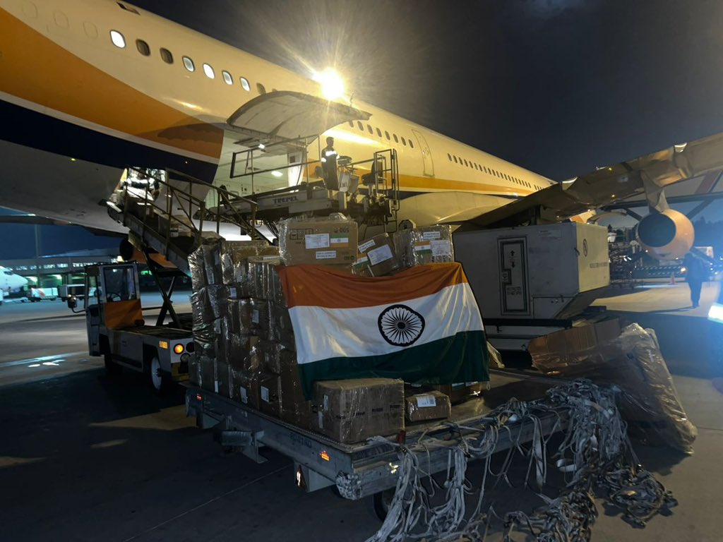 Indian External Affairs Minister S. Jaishankar on Tuesday said New Delhi has sent 21 tonnes of relief materials to earthquake-hit Afghanistan